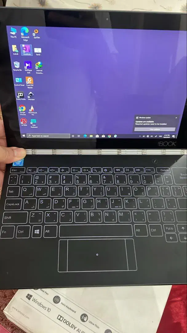 لپ تاپ تبلتی لنوو یوگا بوک Yoga Book|رایانه همراه|تهران, عباس‌آباد|دیوار