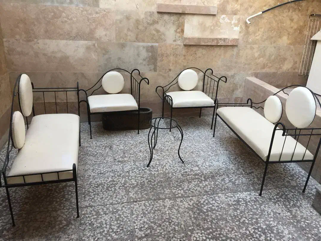 فروش مبل باغی فلزی|مبلمان خانگی و میز عسلی|کازرون, |دیوار