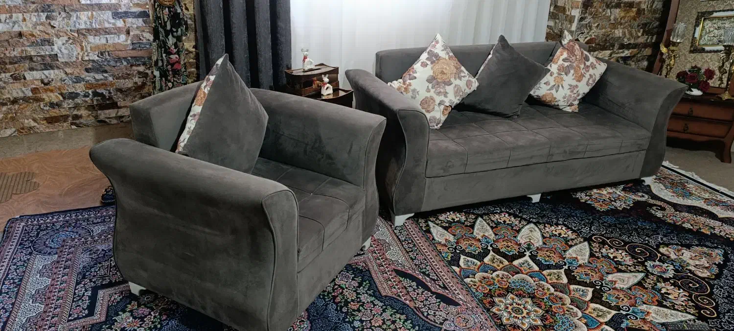 مبلمان هفت نفره|مبلمان خانگی و میز عسلی|بروجرد, |دیوار