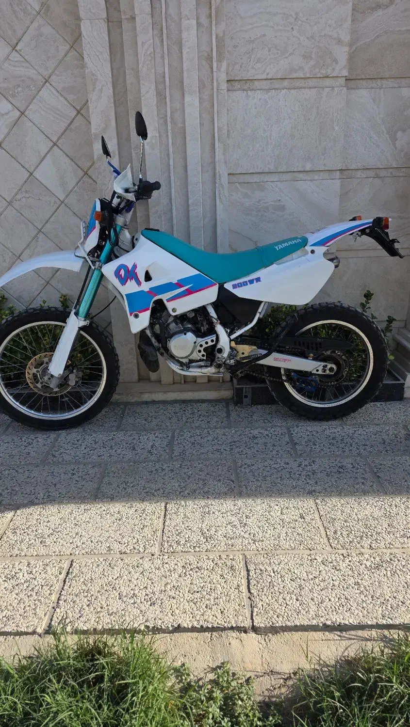 یاماها کراس  دیتی wr dt200 zx crm زین دوشاخ|موتورسیکلت|تهران, آبشار|دیوار