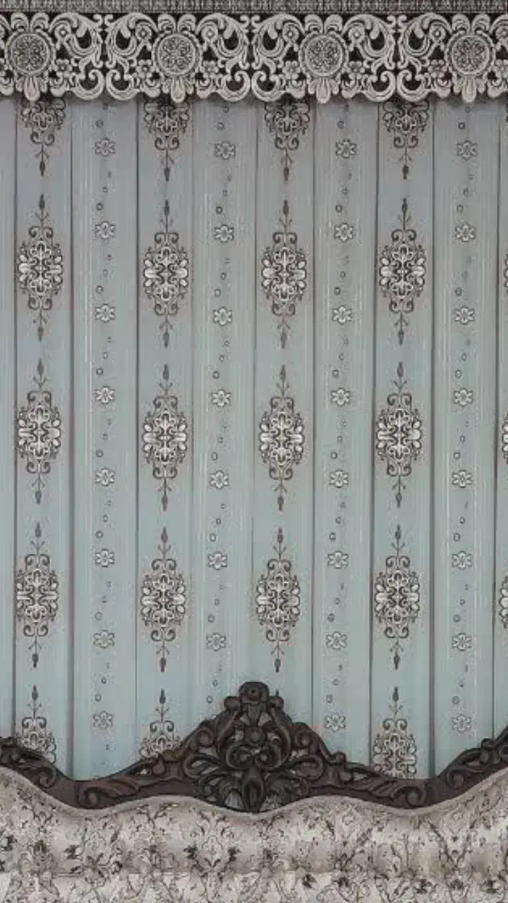 کتیبه پرده|پرده، رانر، رومیزی|قم, انصارالحسین|دیوار