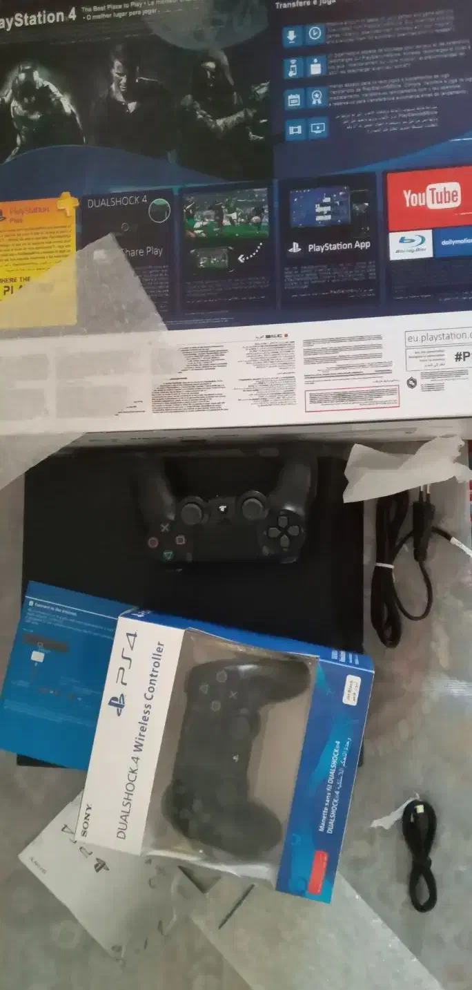 سونی ps4 مشابه آکبند+کپیخور طلایی+دودسته اکبند|کنسول، بازی ویدئویی و آنلاین|شهریار, شهریار|دیوار