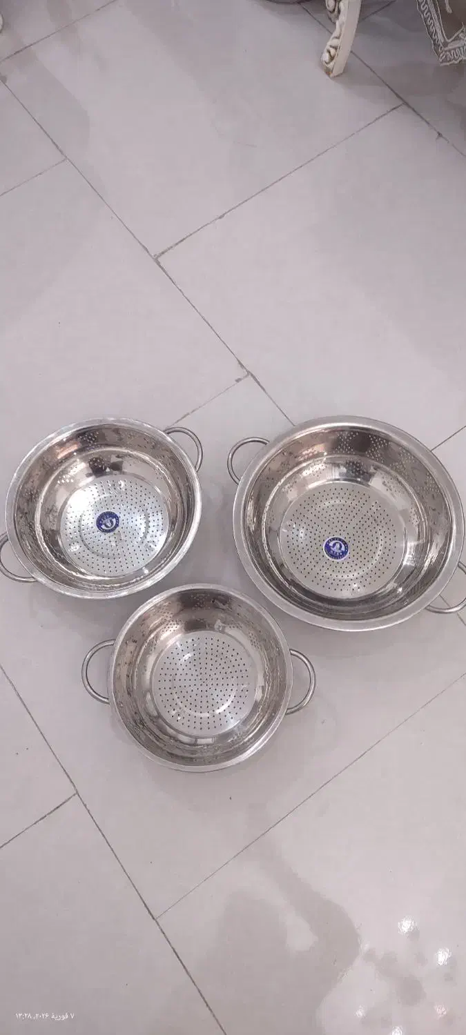 آبکش استیل|آب‌چکان و نظم‌دهنده ظروف|رشت, جانبازان|دیوار