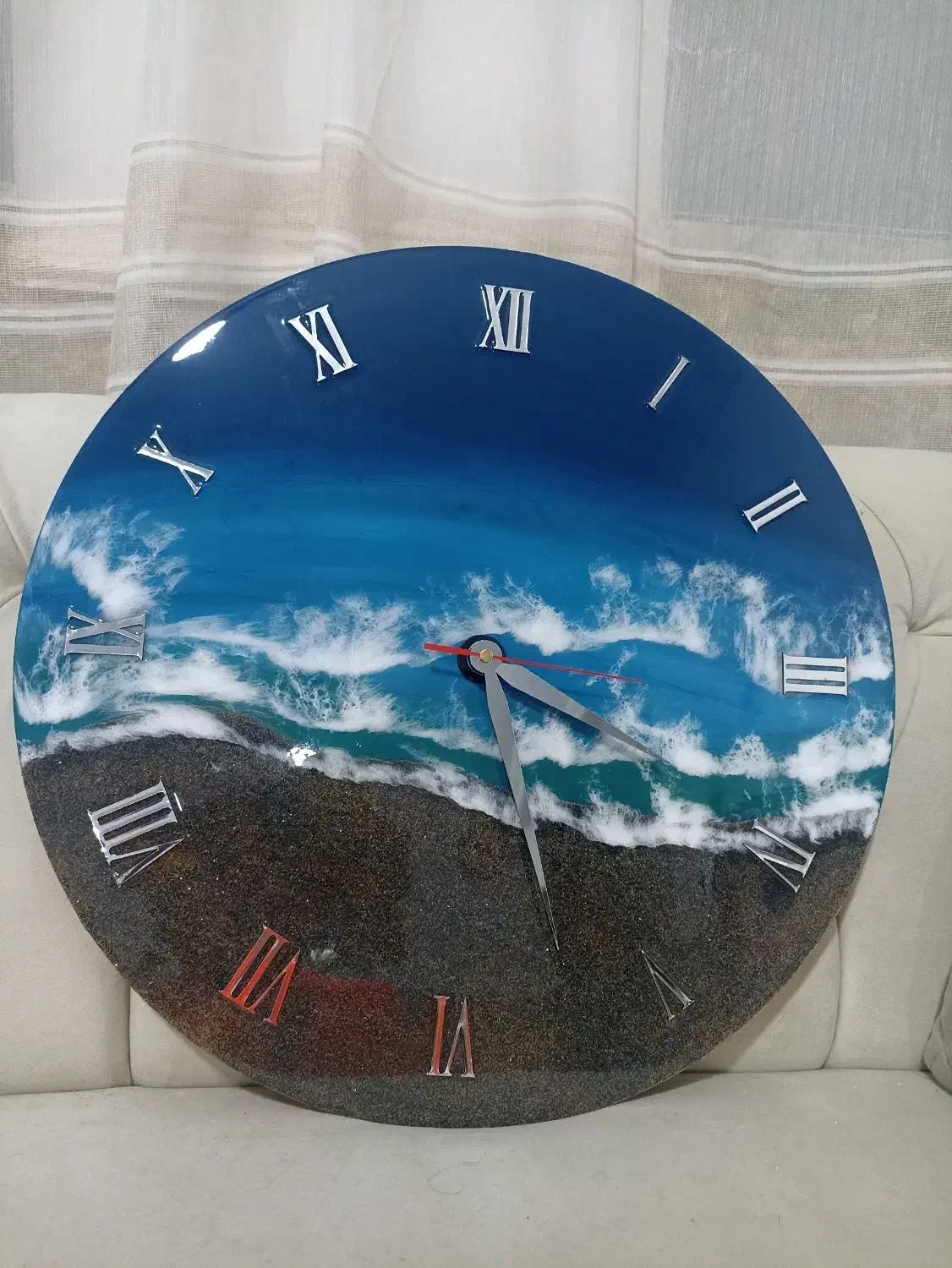 ساعت دیواری رزینی|ساعت دیواری و تزئینی|خاش, |دیوار