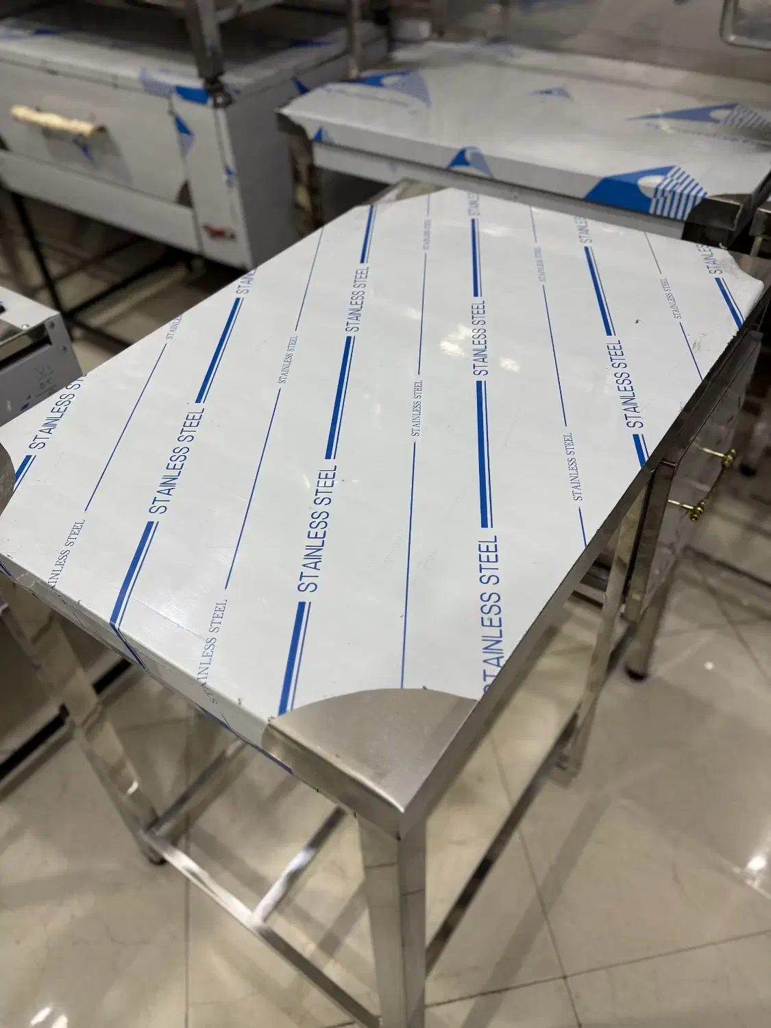 میزکاراستیل طبقاتی آبکش قابلمه جاسیخی استیل صنعتی|کافیشاپ و رستوران|چهاردانگه (تهران), |دیوار