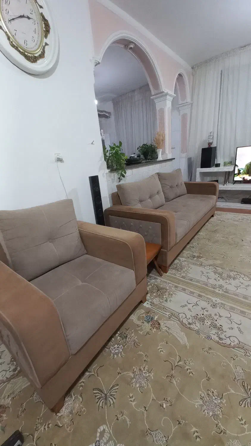 مبل راحتی|مبلمان خانگی و میز عسلی|تاکستان, |دیوار