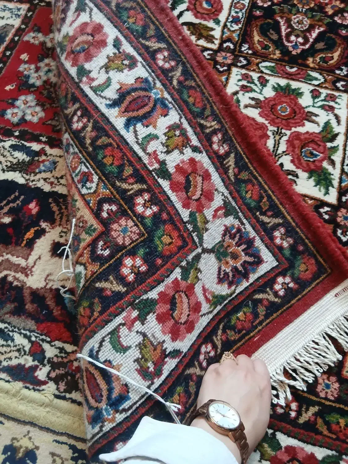 قالی دستبافت|فرش|شهرکرد, |دیوار