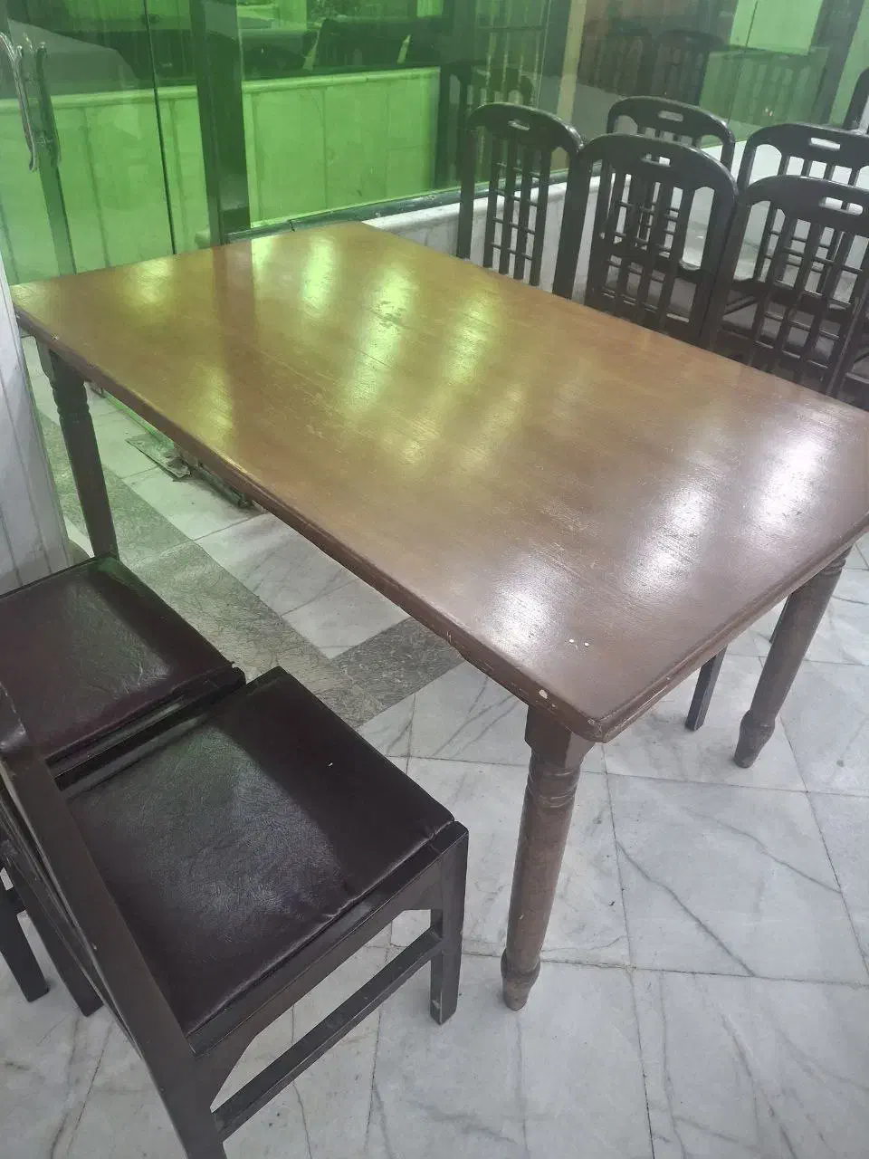 میزوصندلی چوبی|میز و صندلی غذاخوری|قوچان, |دیوار