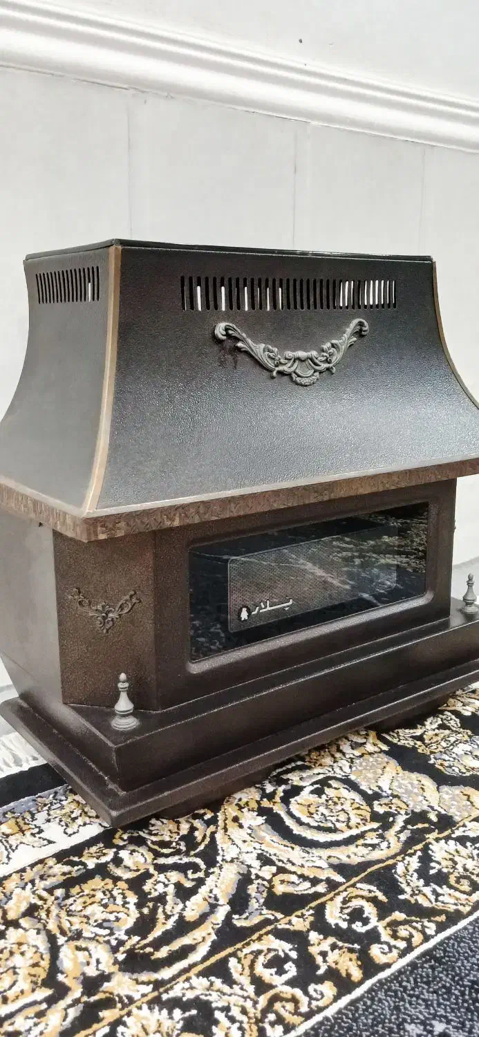 بخاری گازی شومینه ای پلار دودکش دار|بخاری، هیتر، شومینه|اهواز, فرهنگ شهر|دیوار