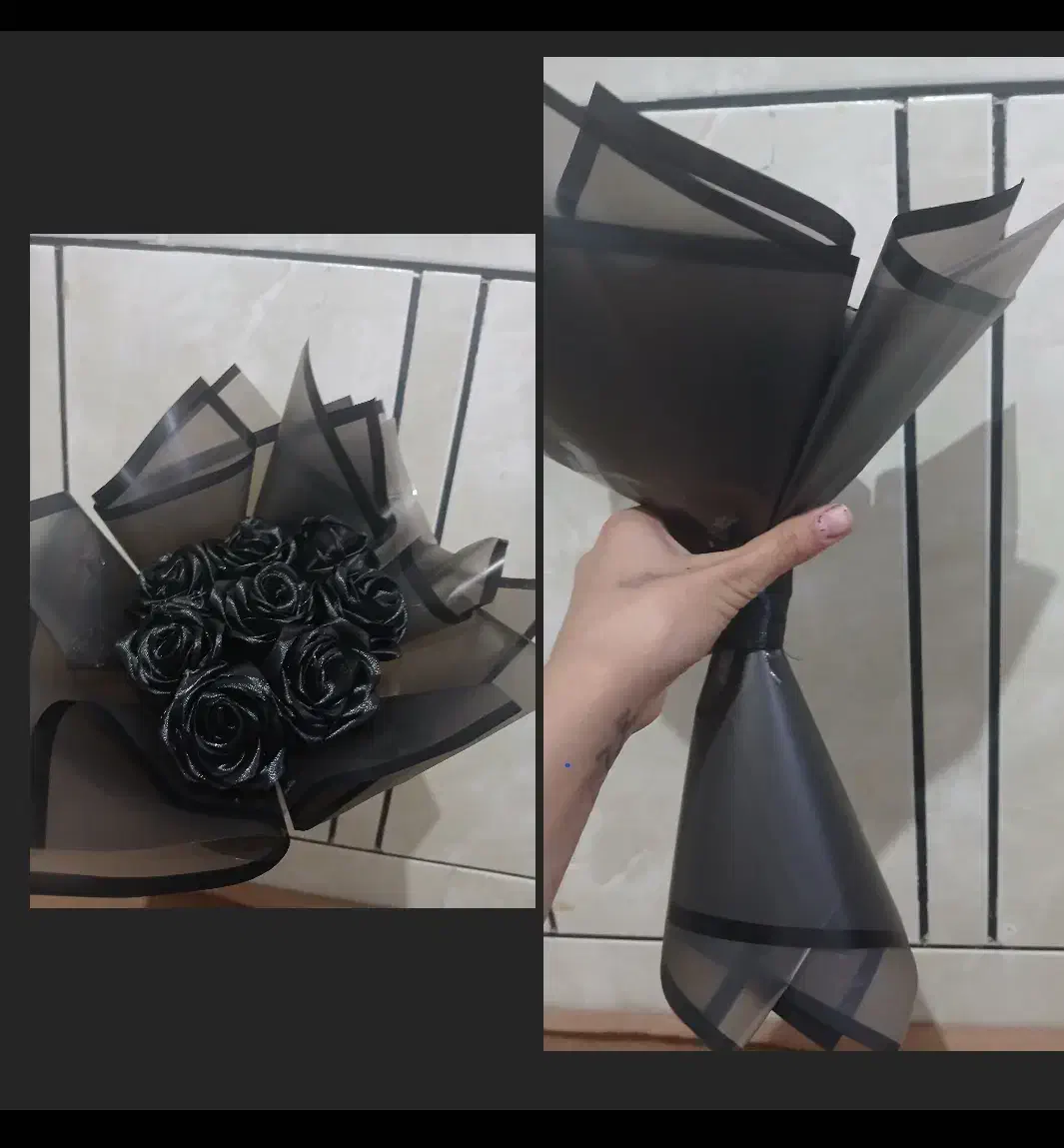 روبانی گل|گل مصنوعی|ایذه, |دیوار