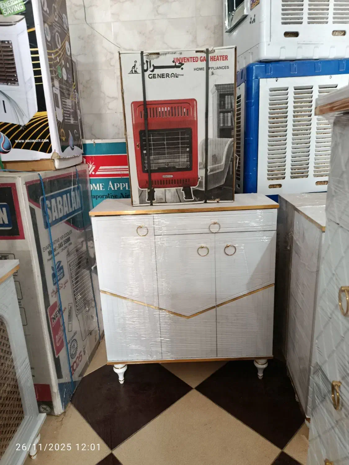 آجری سنگی دومیلیون وچهار صد|جاکفشی، کمد، دراور|خرم‌آباد, |دیوار