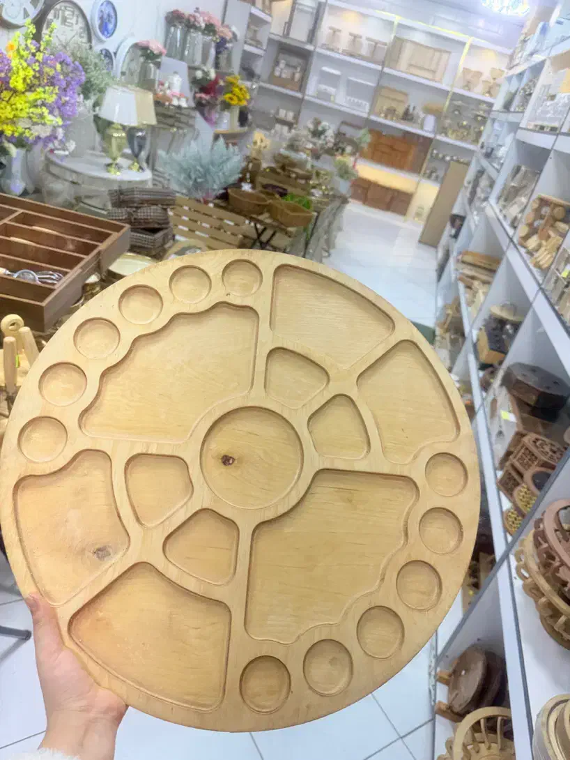 سینی مزه|ظروف سرو و پذیرایی|قم, نیروگاه|دیوار