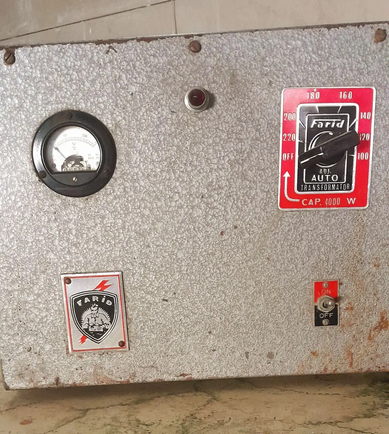 ترانسفورماتور تثبیت ولتاژ یا استابلایزر سلکتوری|ماشینآلات صنعتی|فولادشهر, A4|دیوار