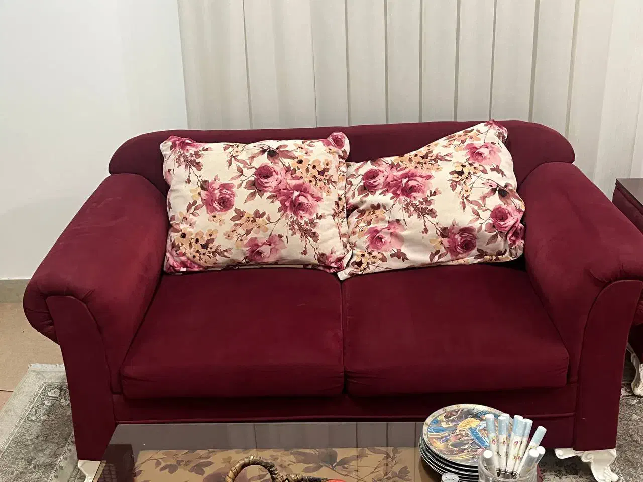 فروش مبل با جلو مبلی و میز ناهار خوری ۶ نفره|مبلمان خانگی و میز عسلی|بهشهر, |دیوار