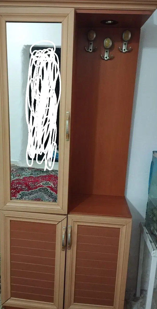 به دلیل جا تنگی|بوفه، ویترین، کنسول|کنارک, |دیوار