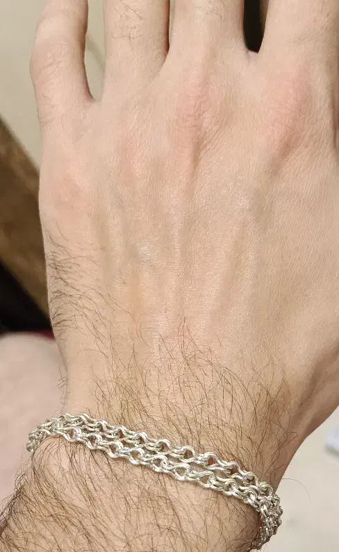 دستبند نقره عیار ۹۴۰|بدلیجات|آبادان, |دیوار