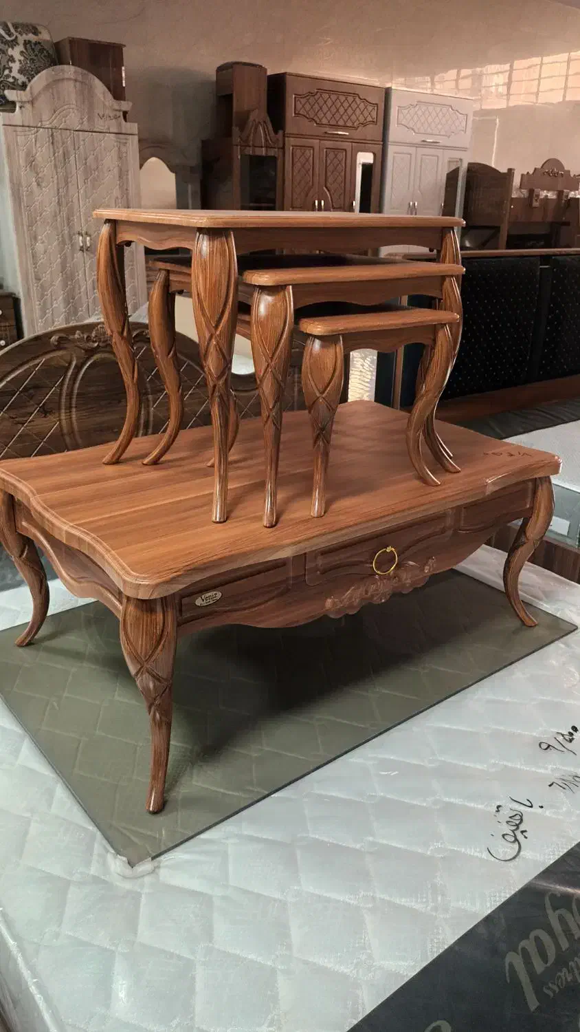 جلو مبلی پایه پیچک ام دی اف وکیوم شرکتی|مبلمان خانگی و میز عسلی|الوند, |دیوار