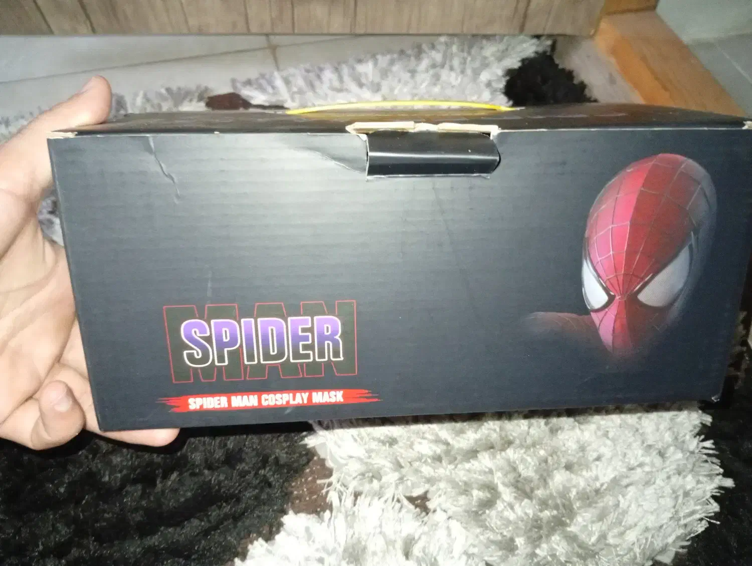 ماسک اسپایدرمن مشکی|کلکسیون و سرگرمی|لاهیجان, کوی زمانی|دیوار