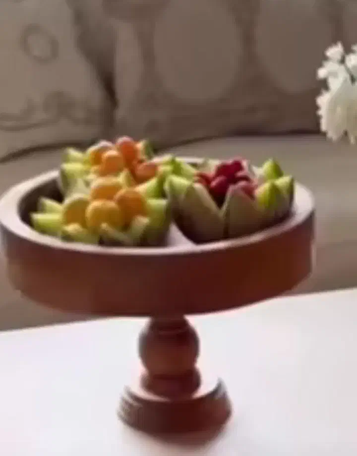 سرویس پذیرایی چوب راش|ظروف سرو و پذیرایی|خرم‌آباد, |دیوار