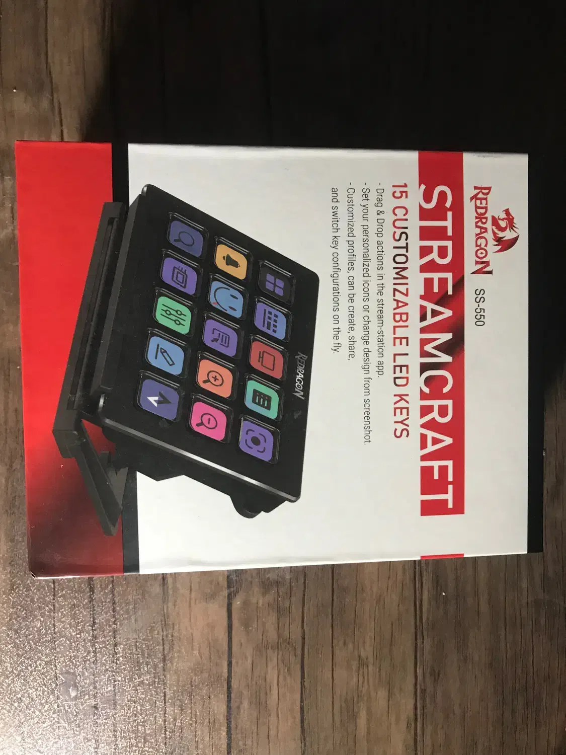 استریم دک ردراگون مدل STREAMCRAFT|قطعات و لوازم جانبی رایانه|مشهد, سجاد شهر|دیوار