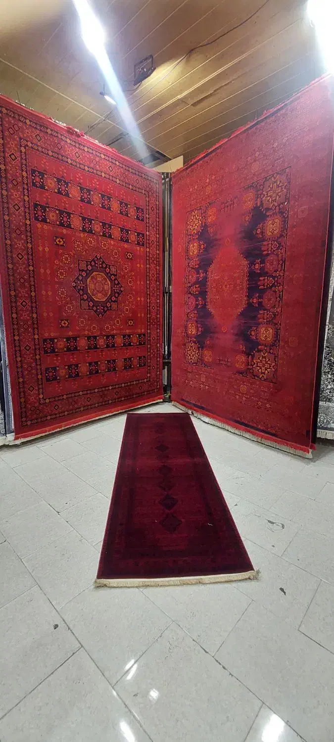 فرش رنگ روناس|فرش|گرگان, |دیوار