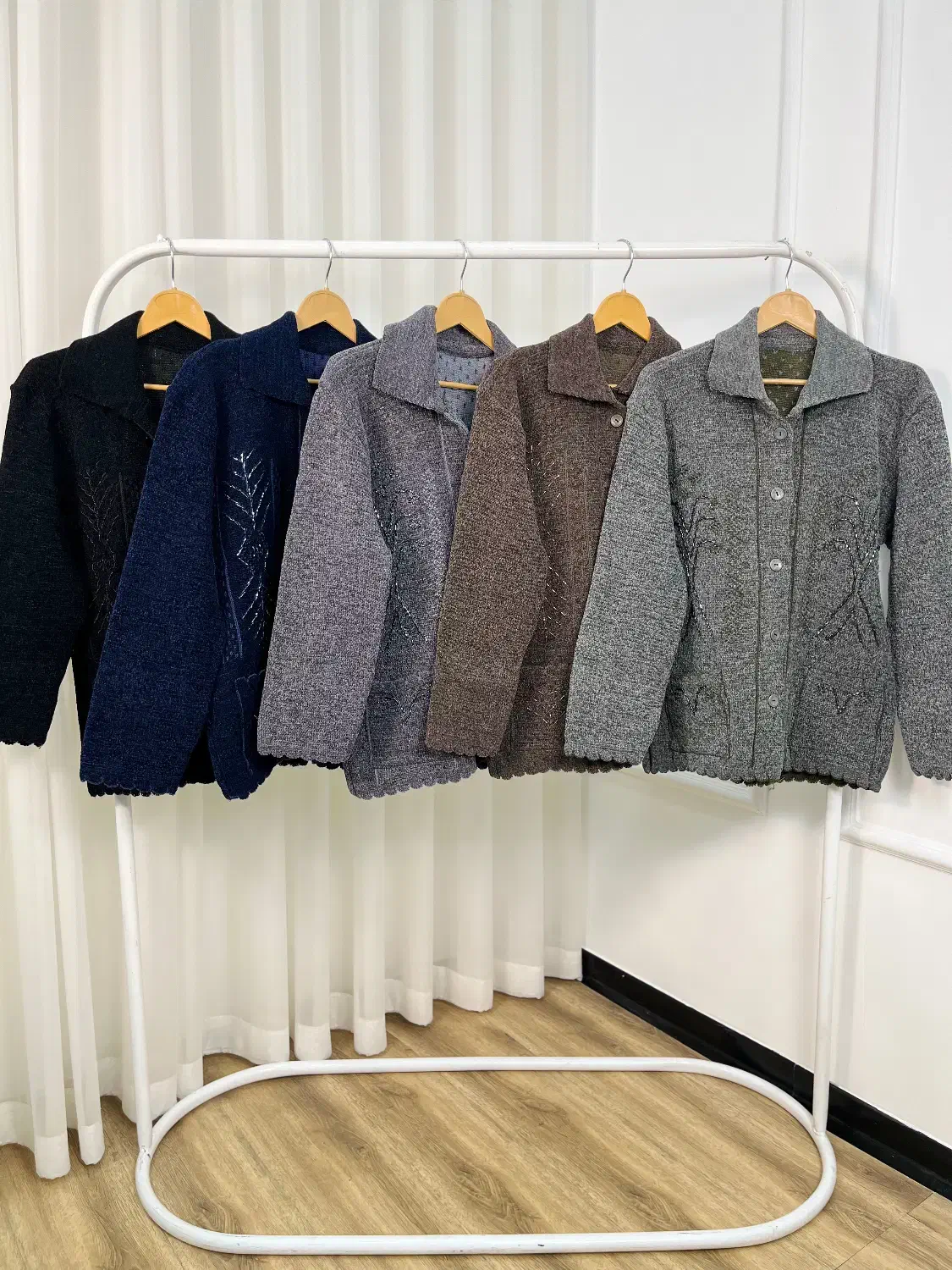 ژاکت مخمل یقه دار زنانه|لباس|ری, هاشم‌آباد|دیوار