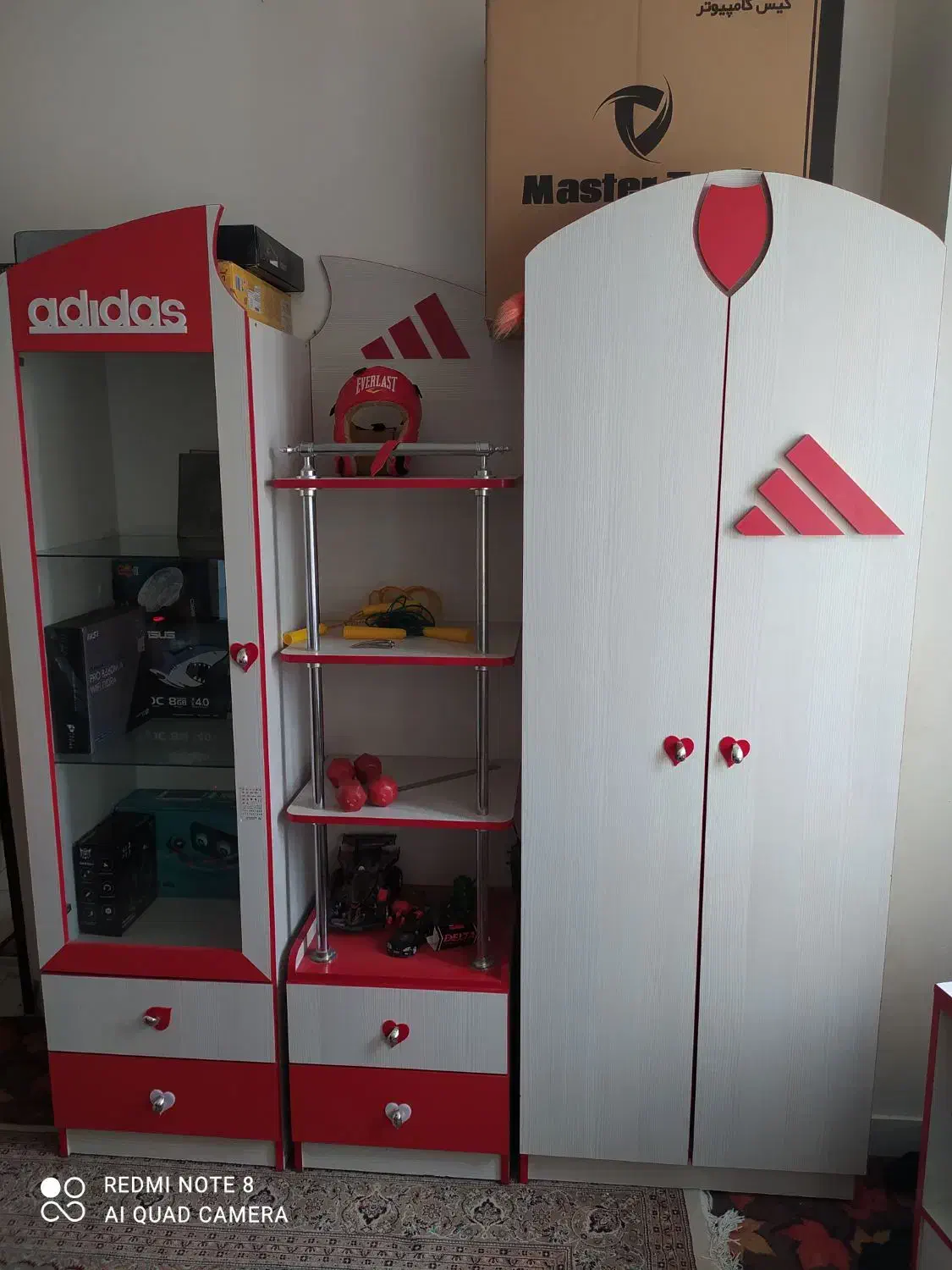 کمد کتابخانه بوفه تمام mdf|کتابخانه، شلف، قفسههای دیواری|سنندج, |دیوار