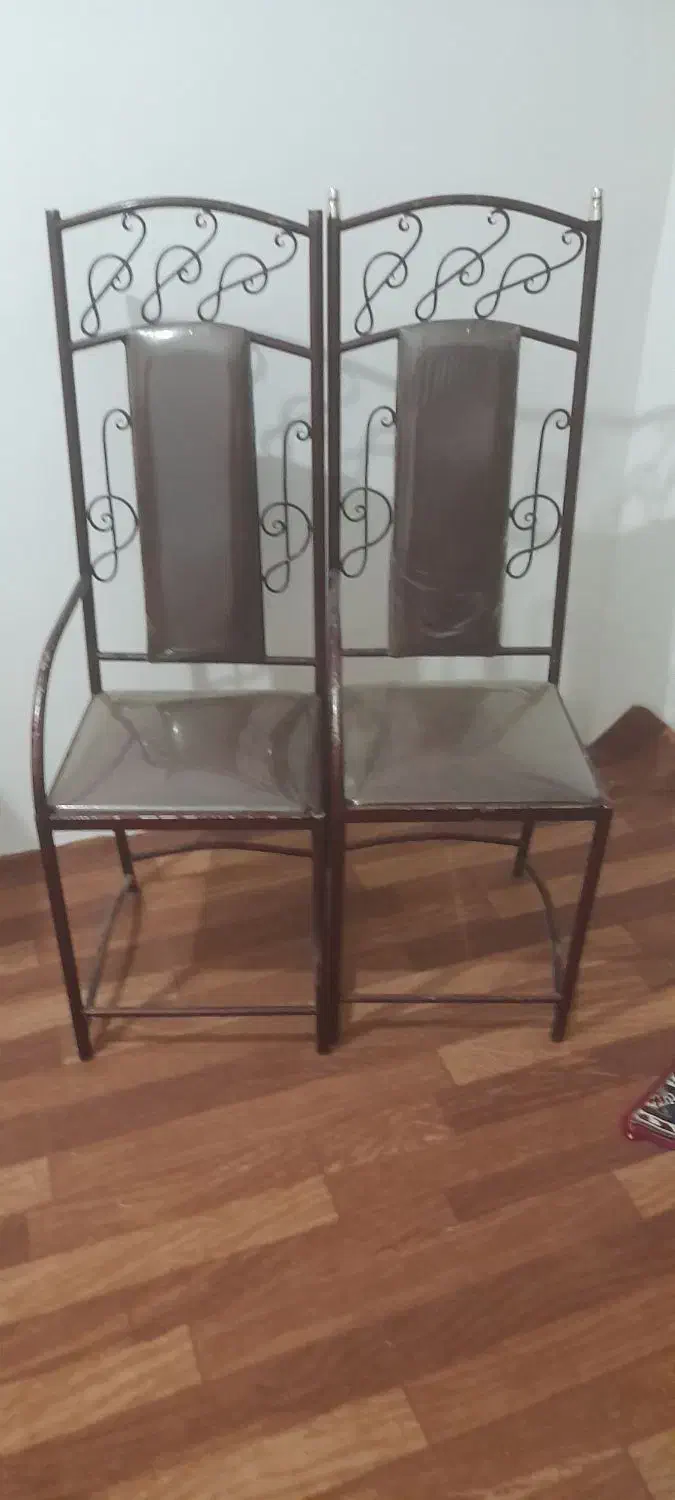 صندلی فلزی|میز و صندلی غذاخوری|خوی, |دیوار