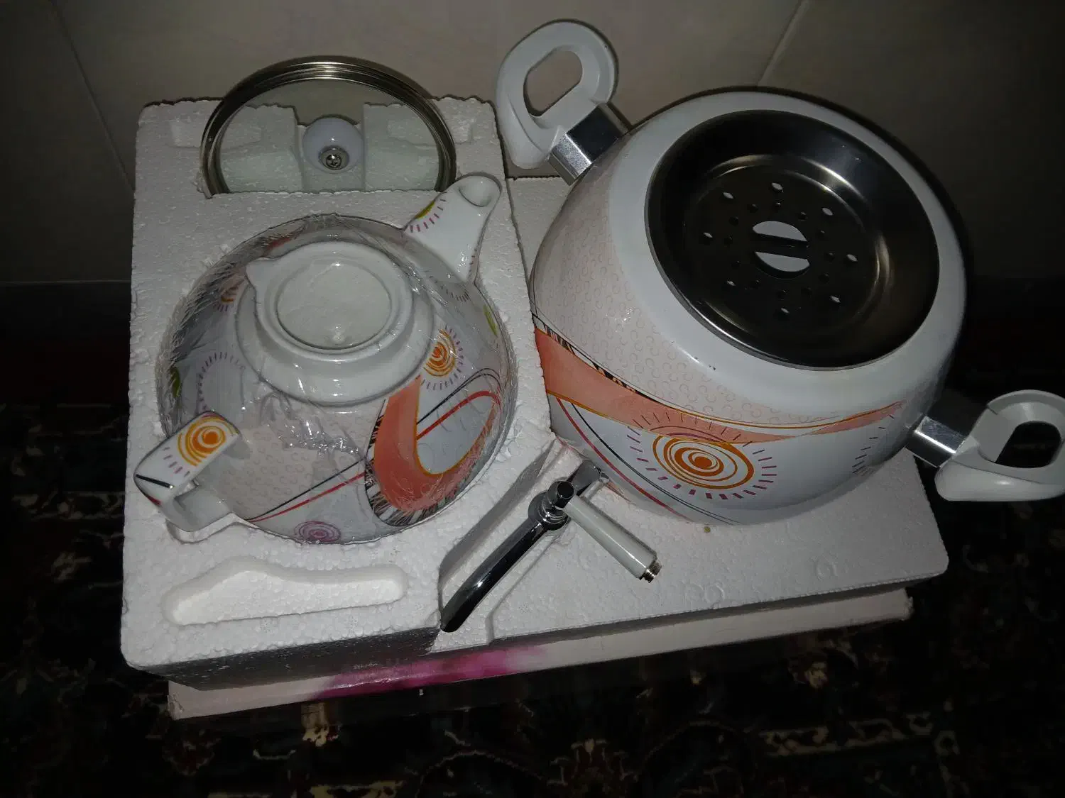 سماور روگازی|قوری، کتری، قهوه‌ساز دستی|شاهرود, |دیوار