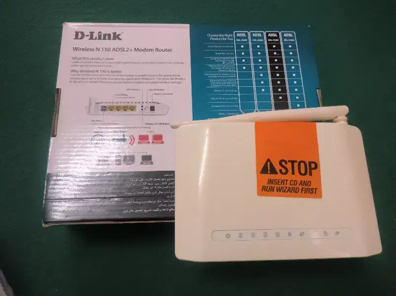 مودم dlink|مودم و تجهیزات شبکه|اندیمشک, |دیوار