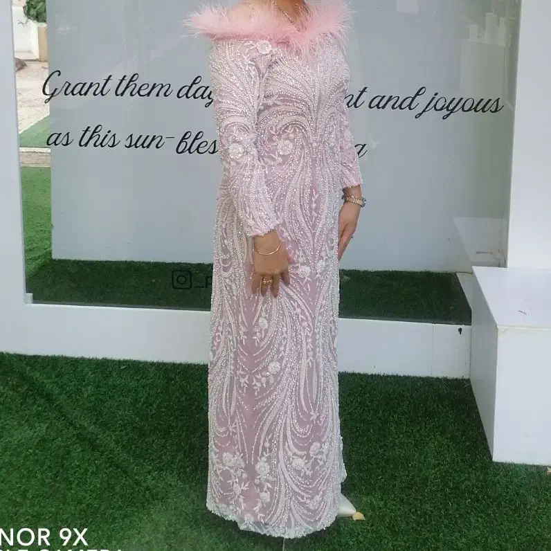 فروش لباسی مجلسی تمام مروارید هست اصلا ریزش نداره|لباس|ارزوئیه, |دیوار