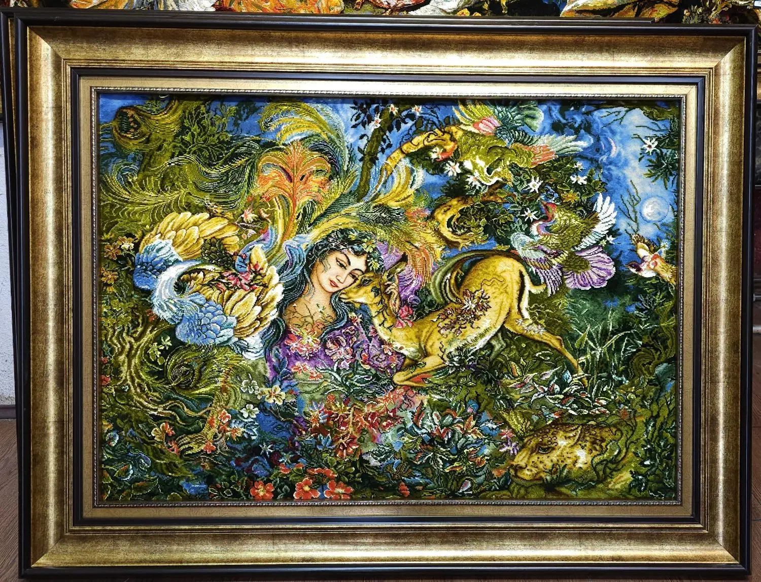 تایلو فرش دایره هستی|تابلو فرش|تهران, علم و صنعت|دیوار