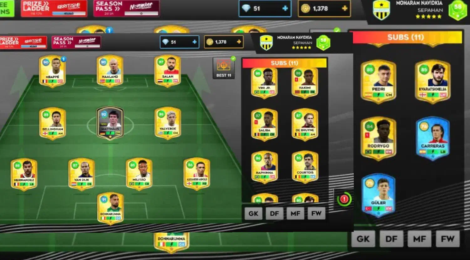 اکانت DLS|کنسول، بازی ویدئویی و آنلاین|خمینی‌شهر, |دیوار