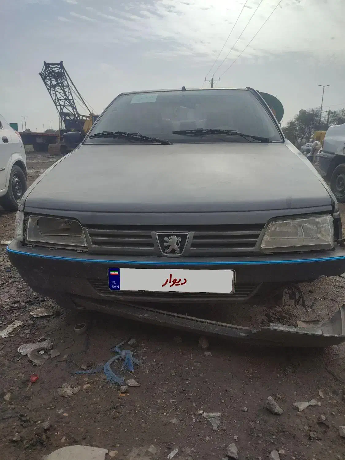 پژو 405 تصادفی 96|خودرو سواری و وانت|اهواز, زرگان|دیوار