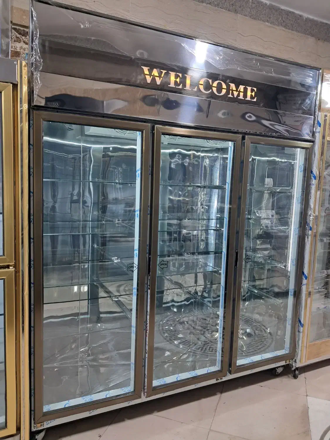 یخچال ایستاده ۳در تمام استیل یک ماه کار کرد|فروشگاه و مغازه|تهران, صد دستگاه|دیوار