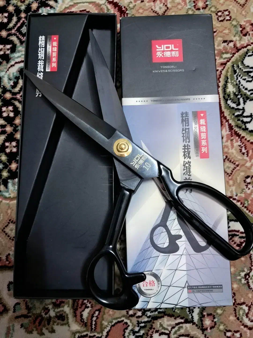 قیچی خیاطی مدل وای دی ال شماره 10|لوازم خیاطی و بافتنی|باقرشهر, |دیوار