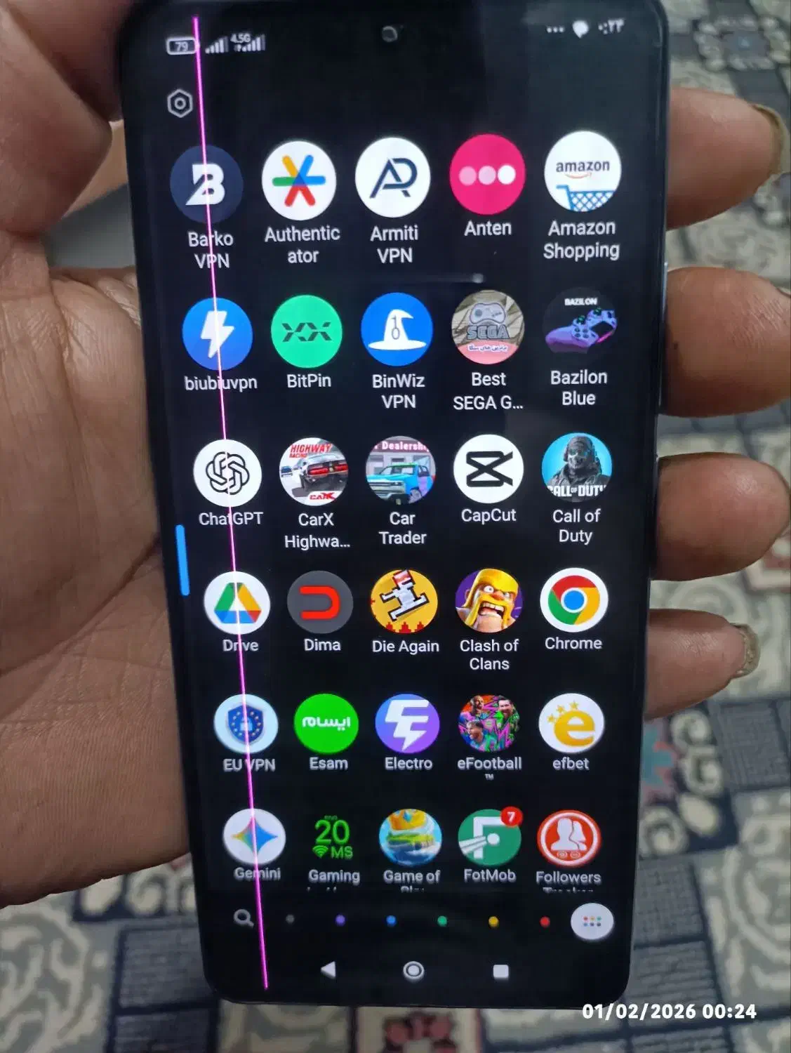 f3 256gig|موبایل|گلستان (تهران), |دیوار