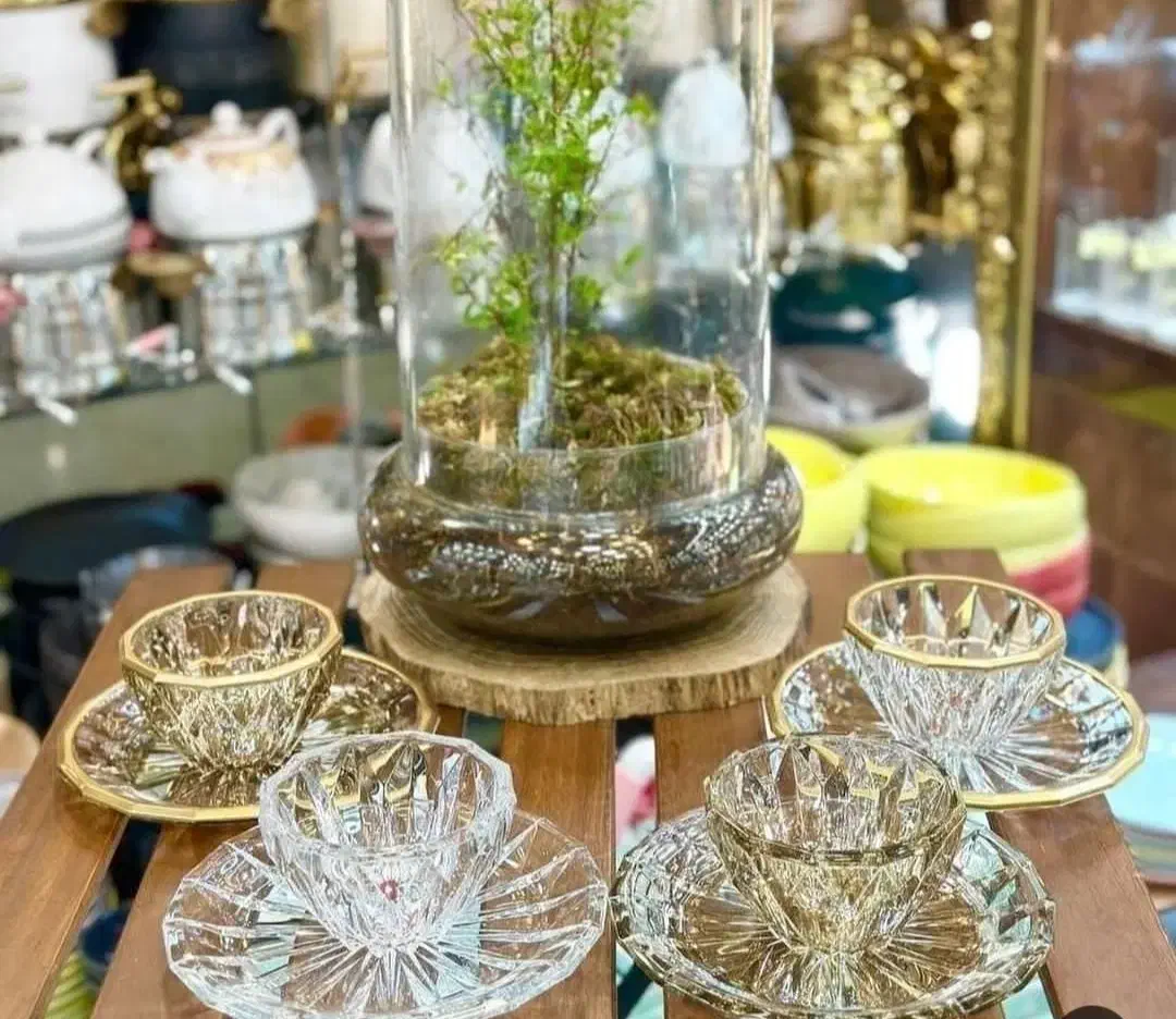 سرویس کریستال پذیرایی ساکورا|ظروف سرو و پذیرایی|تالش, تالش|دیوار