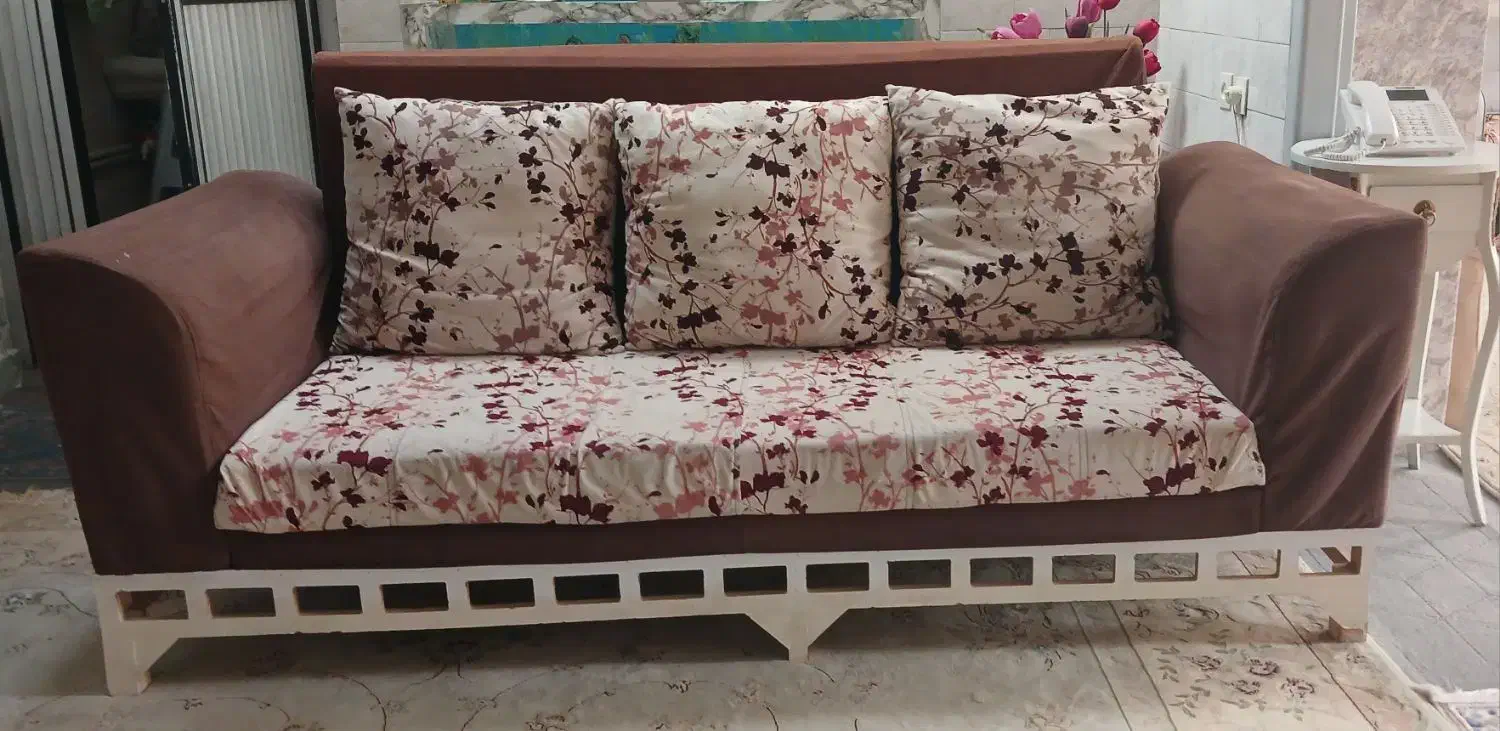 مبل ۵نفره|مبلمان خانگی و میز عسلی|کرمانشاه, |دیوار