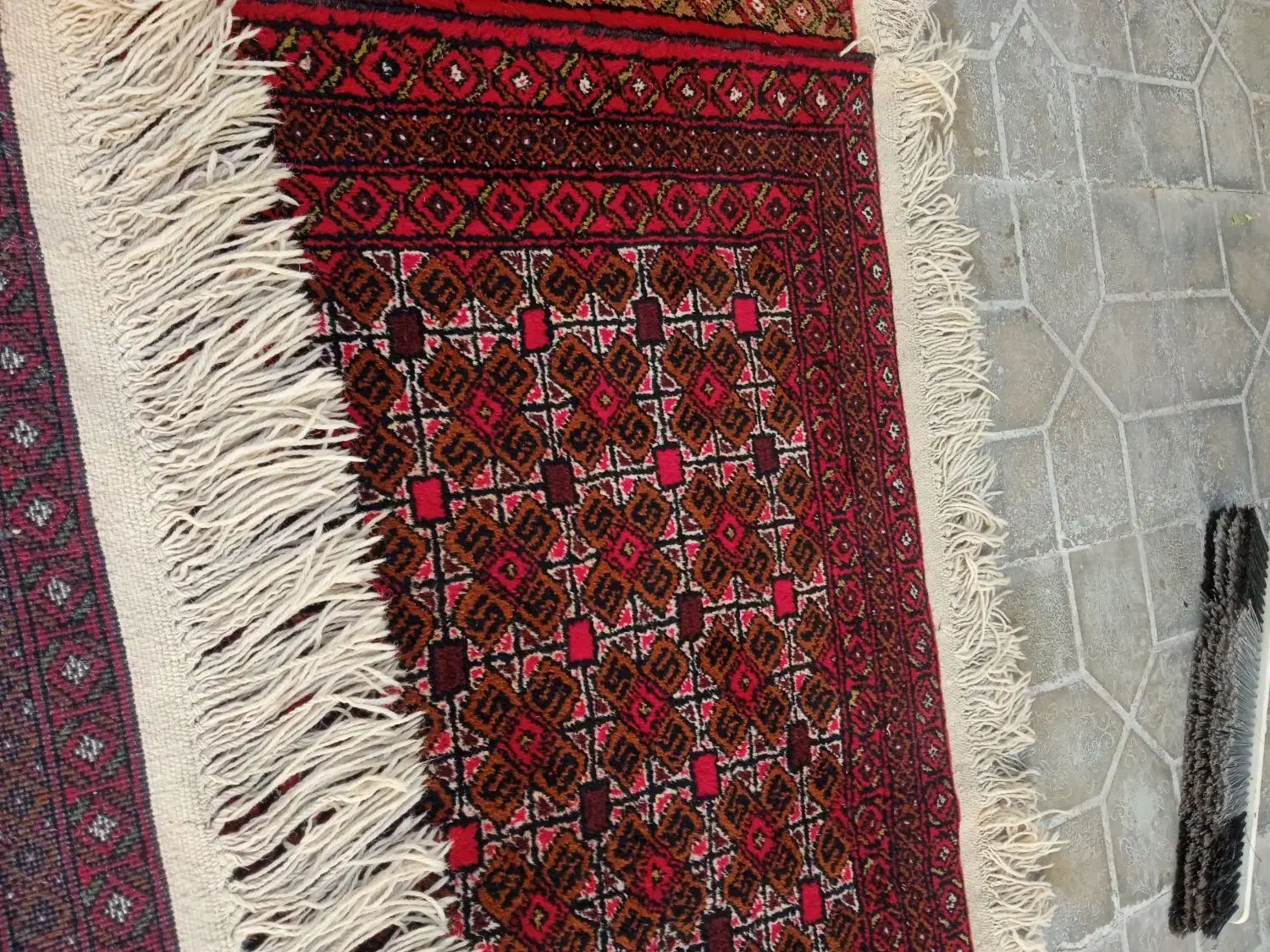 جفت قالیچه دستباف نو|فرش|تربت‌حیدریه, مظفریه|دیوار