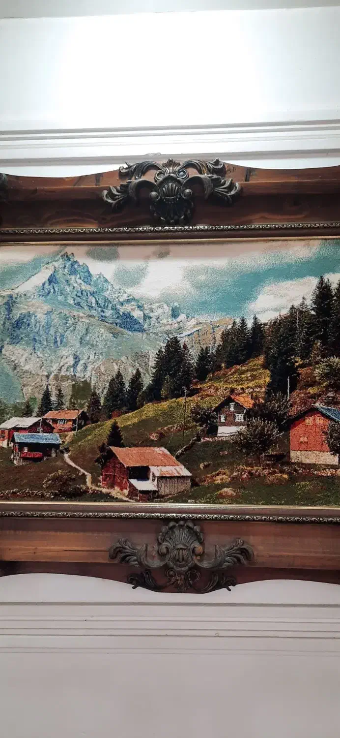 تابلو فرش طبیعت|تابلو فرش|لشت نشا, |دیوار