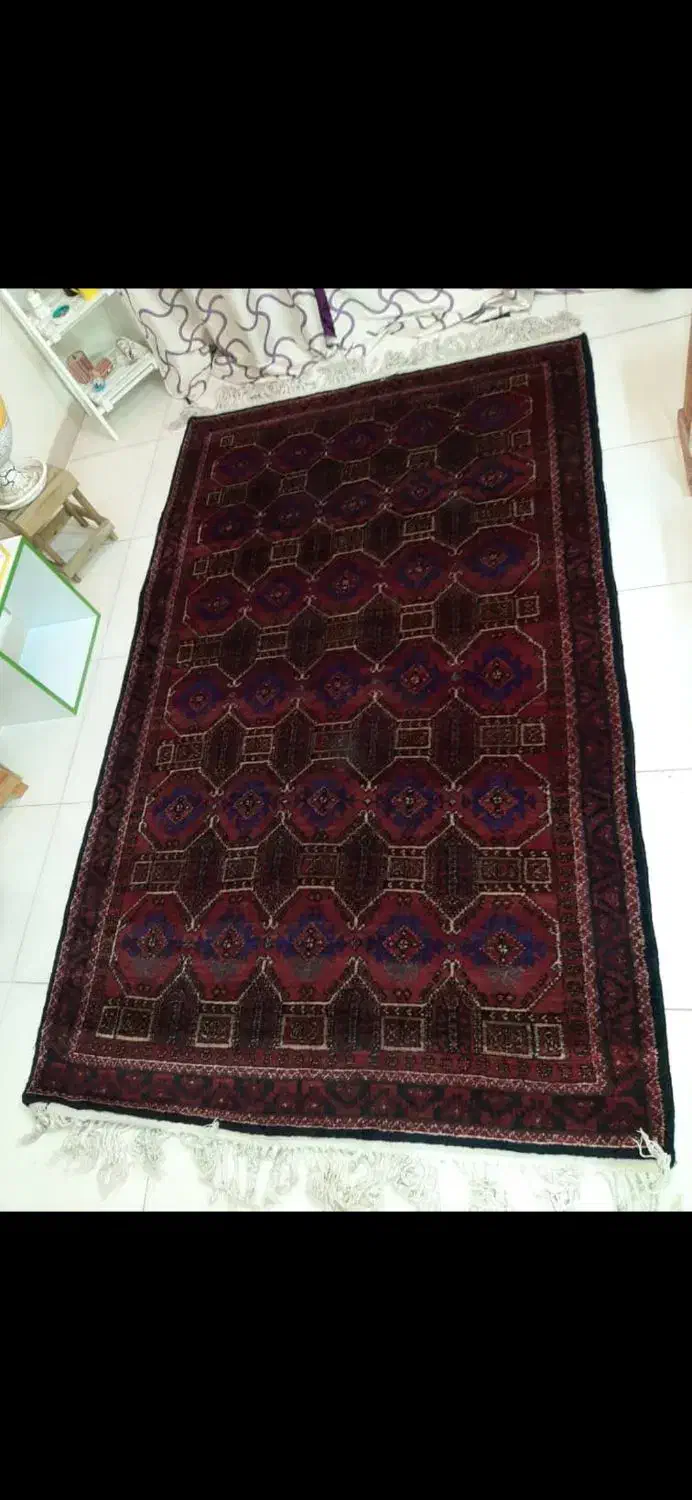 فرش دست بافت قدیمی دو جفت در حد نو سالم|فرش|اندیشه, شهرک مریم|دیوار