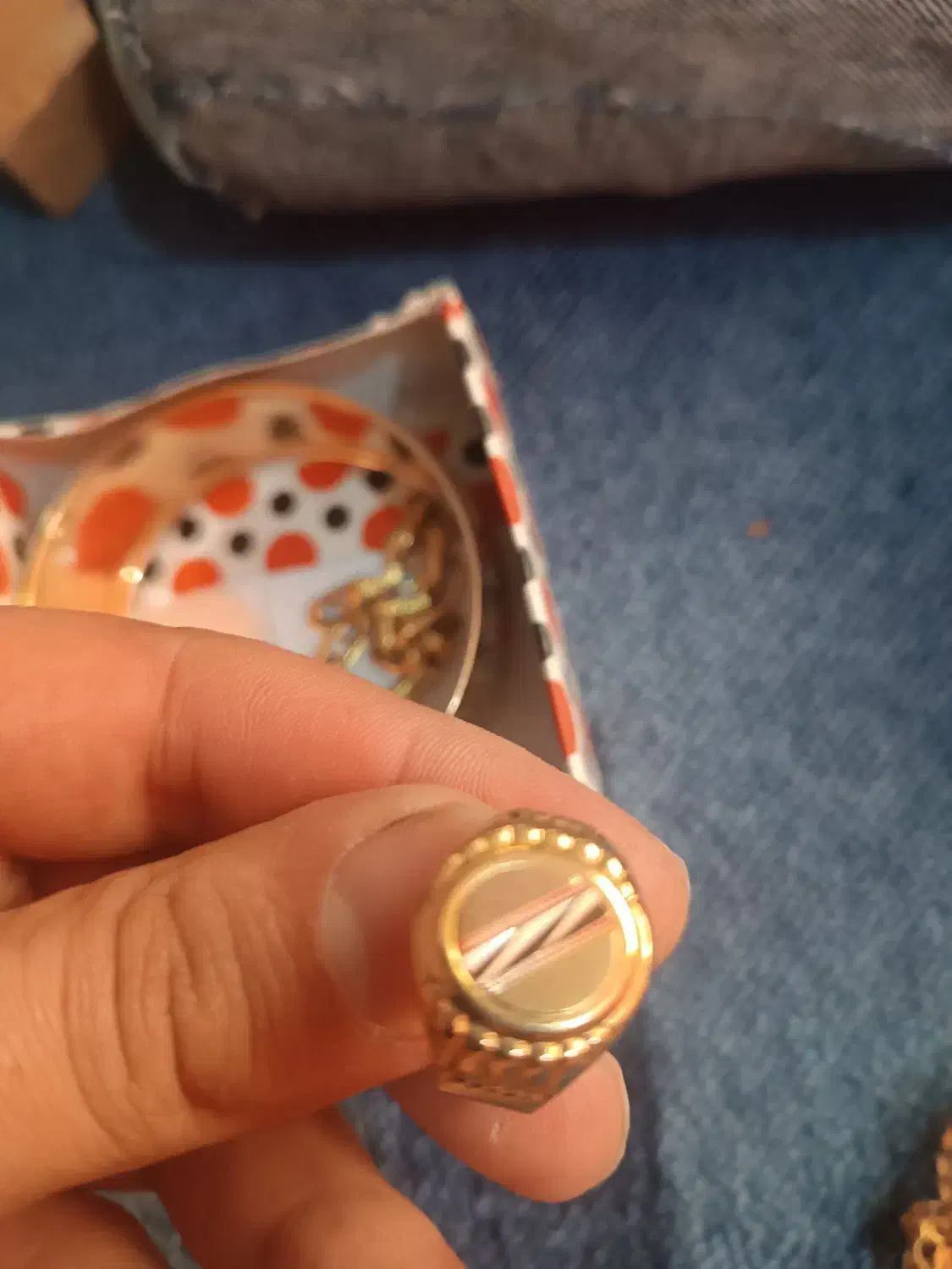 انگشتر طلای مردانه|جواهرات|نوشهر, |دیوار