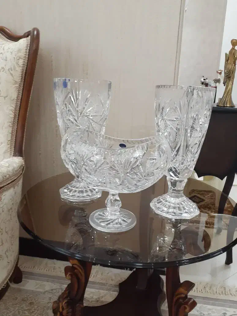 دو عدد گلدان و کشکول وسط ،|ظروف سرو و پذیرایی|قم, عمار یاسر|دیوار