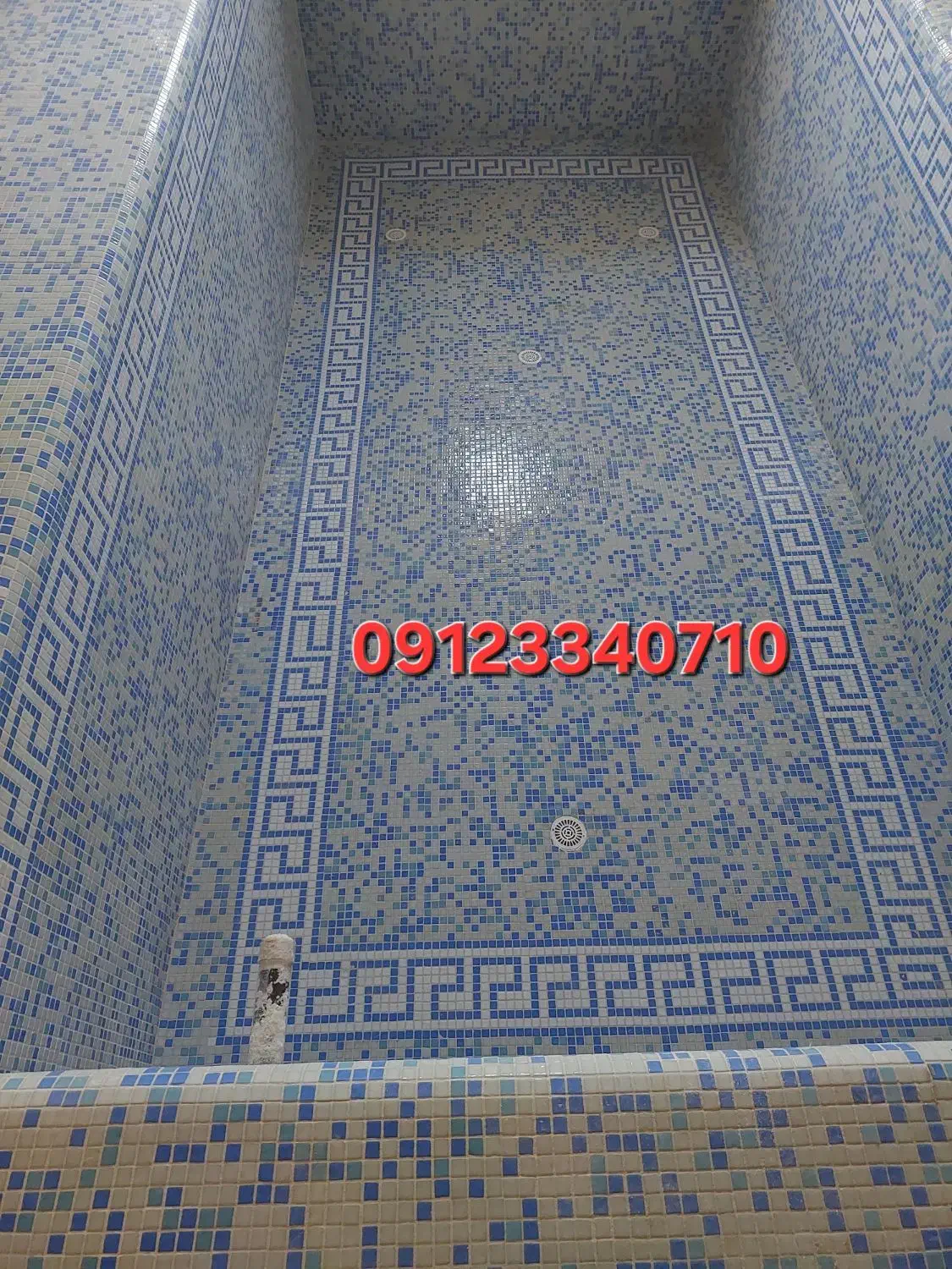 سرامیک کاری استخر سونا جکوزی|خدمات پیشه و مهارت|نوشهر, |دیوار