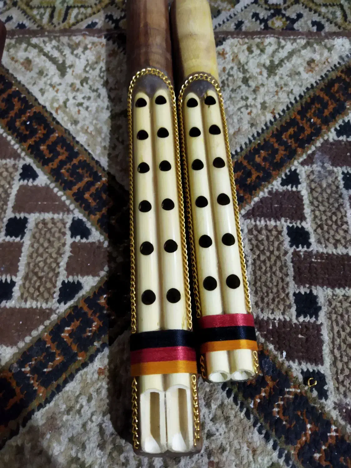 نی انبان طرحدار حرفه ای|سازهای بادی|بوشهر, |دیوار