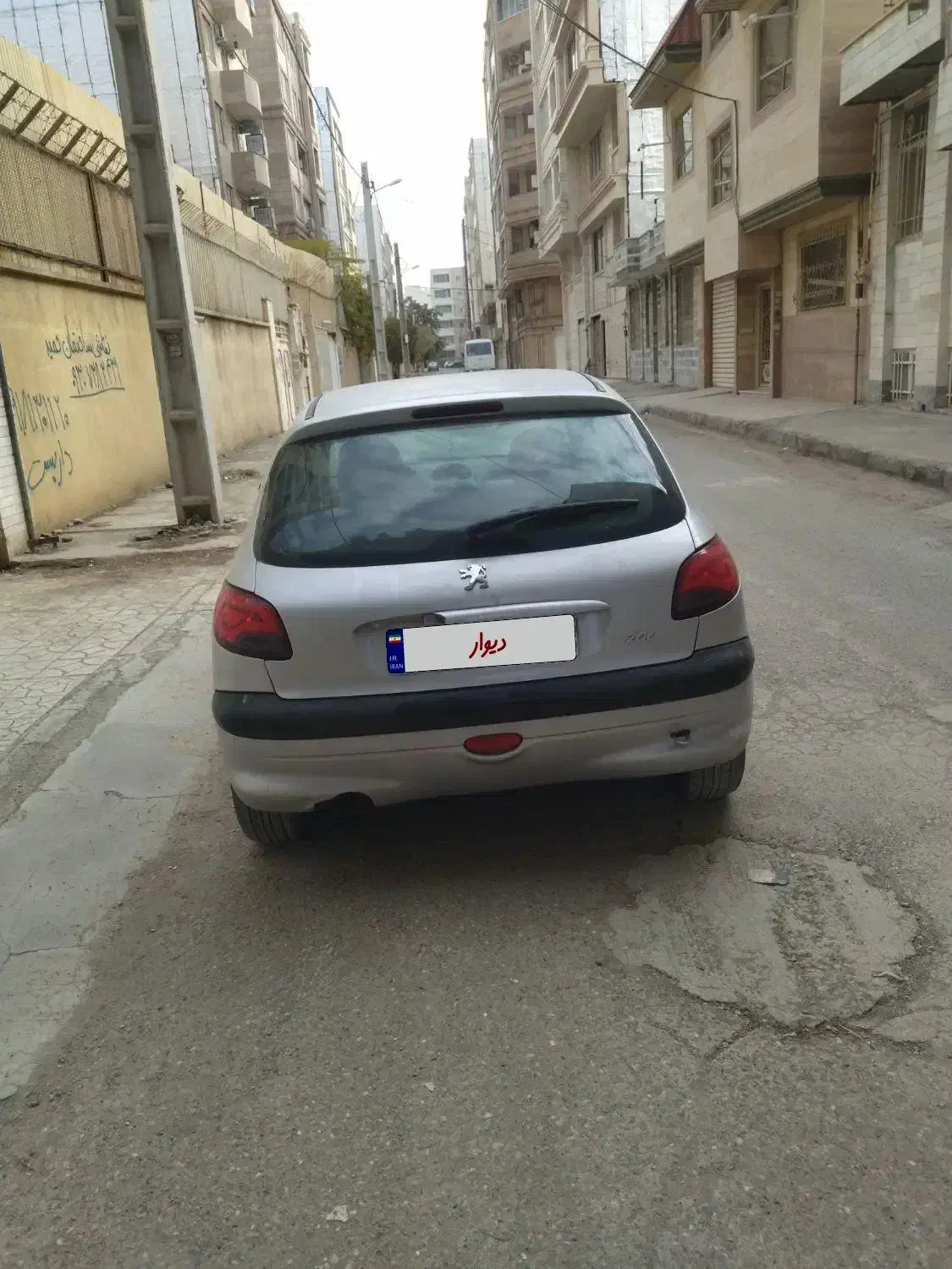 206 تیپ ۲|خودرو سواری و وانت|کرمانشاه, |دیوار