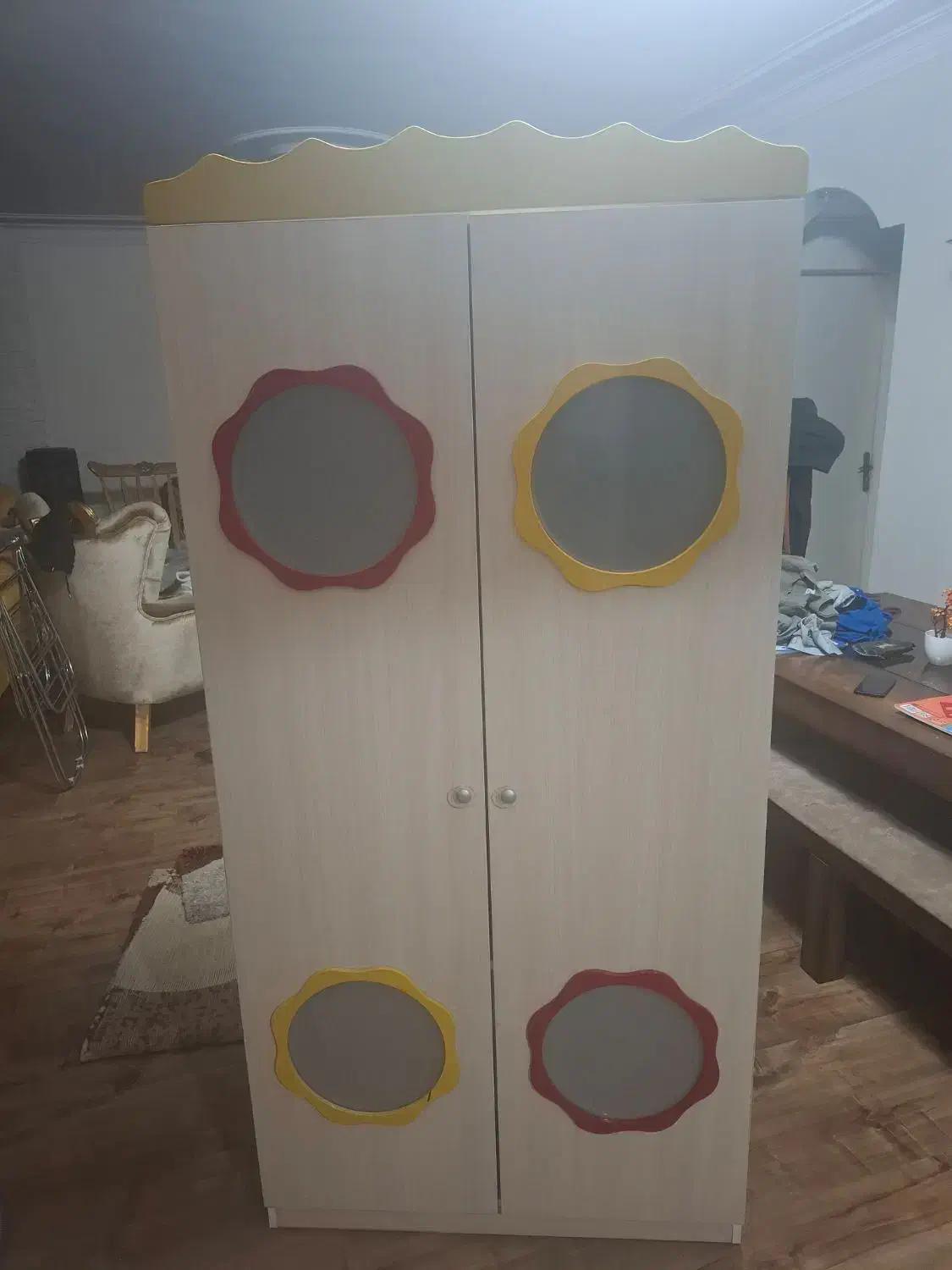 کمد mdf کاملا نو|جاکفشی، کمد، دراور|کرج, شهرک جهان‌نما|دیوار