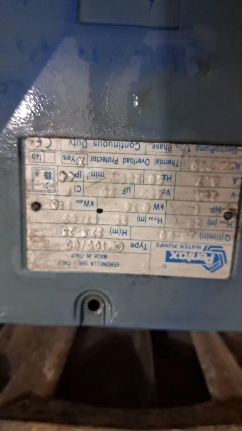 پمپ آب ۱ اسب پنتاکس اصل|مصالح و تجهیزات ساختمان|نوشهر, |دیوار