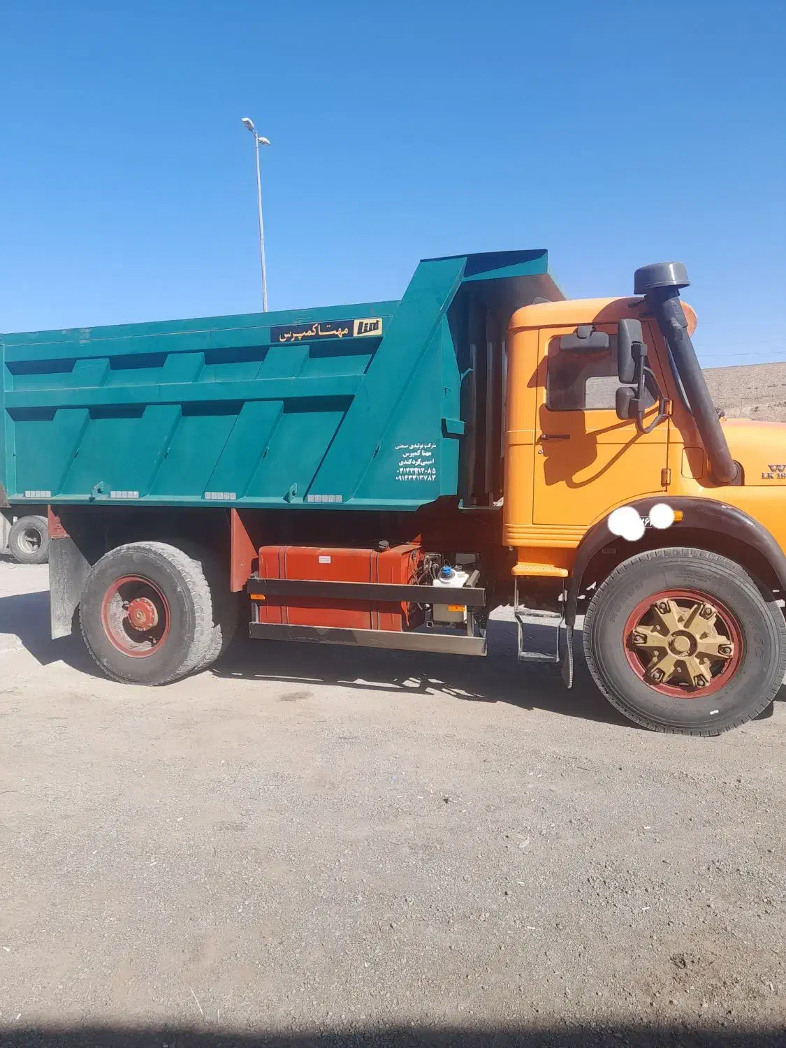 بنز تک کمپرسی مدل ۱۴۰۰|خودرو سنگین|میانه, |دیوار